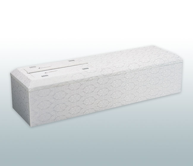 山型スライド棺 ホワイト