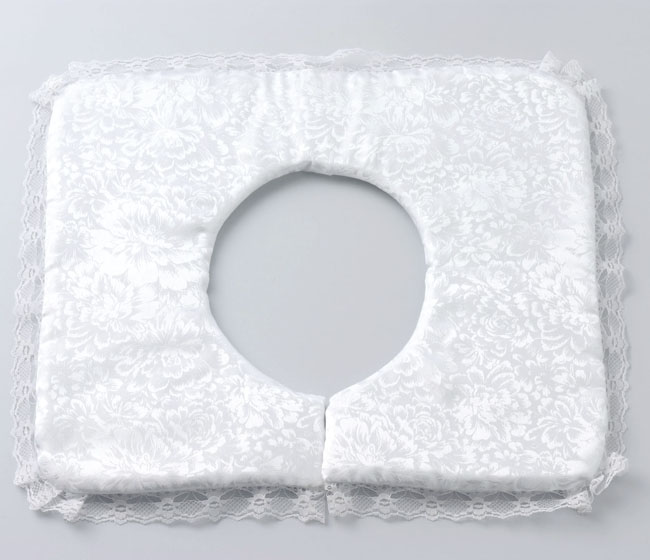 綿入顔あて  花柄