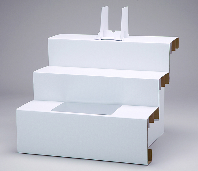 後飾祭壇ダンボール 白 3段セット | 株式会社ヤマト